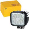 HELLA 1GA 995 506-001 LED-Faro da lavoro, Ultra Beam, 12/24V, 2200lm, Montaggio, esterno/avvitato, verticale/arco di montaggio orientabile, Illuminazione campo vicino, Spina Spina DEUTSCH