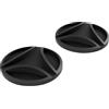 Generico Viti Laterali In Termoplastica Casco Momodesign FGTR Classic / Evo Colore Nero Per Modello ECE 2206