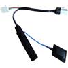 QOXEZY Gruppo pulsante maniglia porta lato sinistro compatibile con Kia Sportage QL 2016-2019 e KX5 2016-2018, OEM 82657-D9000, materiale ABS nero