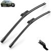 Autoyang Set spazzole tergicristallo anteriori per BMW X4 G02 2018-2023 2 pezzi senza telaio 26+20