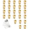 Wjelet Set di 25 ugelli principali per carburatore M5 | Con 15 aghi per la pulizia, ugelli principali 55, 58, 60, 62, 65, 68, 70, 72, 75, 78, 80, 82, 85, 88, 90, 92, 95, 98, 100