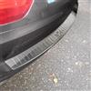OMAC Protezione Soglia Baule Protezione Paraurti compatibile con BMW X5 E70 2006-2013 Acciaio Inox Argento