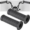 KATUR Manopole Moto Manopole Manubrio Moto Universali 7/8 ''22mm 24mm Nero Antiscivolo Manopole Manubrio Moto Manopole Manopole Moto Hon da Kawasaki Suzuki