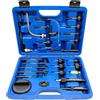 ZKTOOL 27 Pezzi Kit di Adattatori per Riempimento Fluido Trasmissione | Set di Connettori Premium per Ricarica Olio Cambio Automatico ATF, Strumenti Meccanici per Rifornimento Cambio Auto
