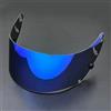 XYJTC Motociclo Visiera protettiva for casco da moto ARAI SK6 GP6, visiera di ricambio antigraffio colorata, lente stile, accessori for multicolore, oro rosso B(C Blue Plating)