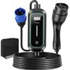 Husgw Caricabatterie per Auto Elettrica da 7.4kW-5.6M,Cavo Ricarica Auto Elettrica