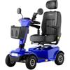 Veleco Jumpy: scooter mobilità con regolatore di velocità e sedile capitano girevole (BLU)