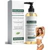Traboto Olio per il corpo al collagene antirughe, 100 ml, rassodante e idratante, migliora l'elasticità della pelle, olio da massaggio nutriente per viso e corpo