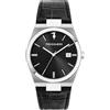 Trussardi Orologio Uomo, Tempo, Data, Analogico, 40 mm, Collezione T-MILANO, Pelle Naturale Croc