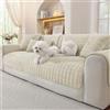 Ystyle Copridivano in Pile Morbido 1 Pezzo, 45x45 CM, Beige
