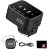 Godox X3 S touch screen wireless flash guida TLL conteggio automatico sincronizzazione ad alta velocità batteria al litio integrata flash luce da studio trigger wireless supporto ricarica rapida