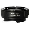 XPIMAGE Anello adattatore per montaggio obiettivo compatibile con obiettivo Voigtlander Prominent Nokton 50mm per fotocamera Leica M, nero