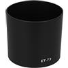fittings4you ET-73 Paraluce compatibile con Canon EF 70-300/100 mm f/2,8 L is USM Macro
