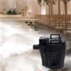 Aohuada Macchina per ghiaccio a secco 3500 W, nebbia a terra, fumo d'acqua, effetto ghiaccio secco, per interni esterni, concerti, feste di nozze, ampia copertura di fumo (150'