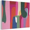 MuchoWow© Quadri Fonoassorbenti 40x30 cm Pannello Fonoassorbente Decorativi Isolamento Acustico Pannelli Acustici Insonorizzazione Stanza Insonorizzanti Scatole di colore - Dritte - Rotonde - Astratt