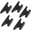 ibasenice Clip Porta Archetto per Violino e Viola Set da 5 Pezzi Supporto a Vite Stabile in Materiale Durevole Accessori di Sicurezza per Custodie Compatibile Vari Modelli per