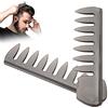 Brrnoo Pettine per Uomo, Pettine da Uomo Capelli Pettine Styling Professionale Denti Larghi e Strumento per Capelli Lisciare Baffi Acconciature Con Olio