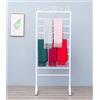 TYLDBNF Supporto per espositore per carta da regalo/nastro per negozio di fiori per stanza dell'artigianato, scaffale per organizer per riporre sciarpe moderne da pavimento a 9 strati, ripiano