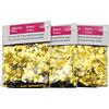 SNOWGLOBE for you - DO IT YOURSELF 3 stelle glitterate oro per palla di neve/sfere glitter per fai da te per palline di neve fai da te 40066 stelle dorate