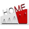 CalleaDesign Portachiavi Home Color Rosso Fuoco