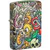 Zippo Accendino Cartoon Collage 48394 Collezionabile Metallo Multicolor Taglia Unica
