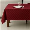 Corredocasa Tovaglia da tavola Antimacchia e Impermeabile - No Stiro, Idrorepellente, Facile da Pulire e Lavare - Ottima Qualità, Disponibile in Vari Colori e Misure (Bordeaux, 24 Posti 140X420)