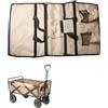 THEGA Fodera di Ricambio per Sacco Interno Pieghevole in Tessuto Oxford per Carro, Borsa Impermeabile per Carrello della Spesa, Carrello da Giardino per Campeggio, Spiaggia, Picnic(B)
