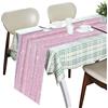 XDGBGFN Runner da tavola con paillette, 30 x 275 cm, riutilizzabile, per feste, compleanni, matrimoni, decorazioni natalizie (rosa, 30 x 275 cm)
