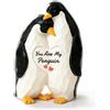 NINNSSOT Regalo di anniversario di matrimonio per coppie, donne, uomini, statuette di pinguino regalo