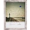 goldbuch 92 0496 - Cornice portafoto Tallinn in legno MDF vintage, per foto singola, formato DIN A4, con supporto da parete, 24 x 32,8 x 1,5 cm