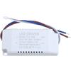 GLOBALHUT Driver LED Trasformatore elettronico 8-24W uscita corrente costante per lampada da soffitto, 230mA ±5%, 24-84V DC, AC110-265V Input