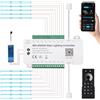 MALIIGAZA Illuminazione intelligente per scale, 13 gradini, bianco freddo, 6000 K