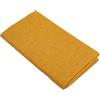 Corredocasa - Granfoulard Telo Arredo in Cotone Panama 80% e Poliestere 20% Made in Italy - Copriletto Singolo o Matrimoniale, Copridivano Elegante, Lavabile e Resistente (Giallo Matrimoniale)