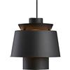 LEGZIT Lampada a Sospensione dal Design Semplice Paralume in Stile Moderno E27 / E26 Apparecchio di Illuminazione per Decorazioni a soffitto in Metallo Lampada da soffitto Regolabile a Sospensione
