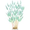 M METERXITY 60-Pz Erba Coda Coniglio 17, Erba Coda Coniglio Soffice, Fiori Secchi, Rami, Riempitivo per Vasi, Erba Pampa Essiccata, Decorazione per Casa/Matrimonio/Vaso/Ufficio/Festa [Blu]