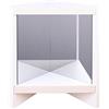 VERIMP True Mirror Specchio Non Reversibile Specchio Real Me Specchio Invertito Specchio Cosmetico Non Reversibile Sinistro E Destro Non Sono Specchi Invertiti Specchi Accessori For La Casa For Il Bagno ( Co
