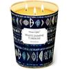 Home Lights HomeLights Candele profumate per donne e uomini, 3 stoppini in vaso da 960g Floral (Bianco gelsomino tuberosa)