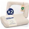 Dreamzie - Federa per Cuscino Cervicale - Set da 7 | 95% Cotone · 5% Elastan · Federa Cuscino Cervicale per Dormire · Lavabile · Beige · 40-50 x 60-75cm