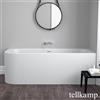 Tellkamp Thela vasca idromassaggio ad angolo con rivestimento, W100-247-00-A/WMWM, Thela bianco opaco [Vasche Idromassaggio > Vasche Idromassaggio ad Angolo]