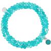 Lizas Bracciale e collana allo stesso tempo, bracciale di perle in molti colori, Mittelgroße, sintetico, Non pietra preziosa