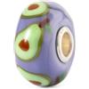 Trollbeads Perle di vetro color avocado