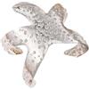 MARCBUSE Elegante accessorio portatile da donna a forma di stella marina color oro, per vacanze al mare e abbigliamento casual quotidiano, Misura unica, come descritto