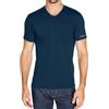 Viterbo Biancheria Set 6 Pezzi T-Shirt Maglia Maglietta Intima Kappa Uomo K1315 Scollo A V Colorato 100% Cotone Pettinato (Blue Navy, XL)