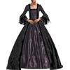 Berimaterry Queen Abiti vittoriani per le donne Plus Size Retro Vintage Rinascimento Corte Masquerade Dress Rococò Barocco Maria Antonietta Royal Abiti da ballo