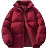 Generisch Parka invernale da uomo con colletto alto, vestibilità comoda per il freddo estremo con imbottitura calda come giacca per tutte le stagioni