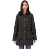 Barbour Bower LWX0534OL71 - Giacca cerata da donna, colore: Verde oliva