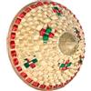 PFCORI Cappello di paglia di vimini cinese traspirante kuli asiatico per agricoltura giardinaggio lavoro all'aperto viaggi essenziale copricapo solare