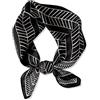 LumiSyne Sciarpe Di Seta Donna Foulard Quadrato Stampata Farfalla Fiori Motivo a Righe Leggera Raso Foulard Piccolo Decorativo Bandane Fascia Per Capelli Fazzoletto Wristband Copricapo