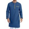 YAOHUOLE Abbigliamento Islamico da Uomo, Camicia da Notte, Abbigliamento da Preghiera