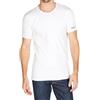 Viterbo Biancheria Set 6 Pezzi T-Shirt Maglia Maglietta Intima Kappa Uomo K1305 Girocollo Bianco 100% Cotone Pettinato (M)